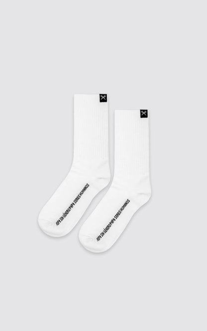 Medias P.M. Pack x 2 [ Negro - Blanco ]