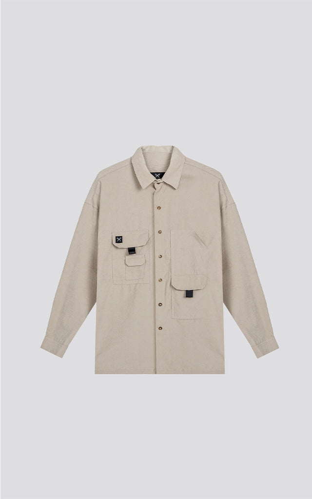 CAMISA ML UNITY [BEIGE]