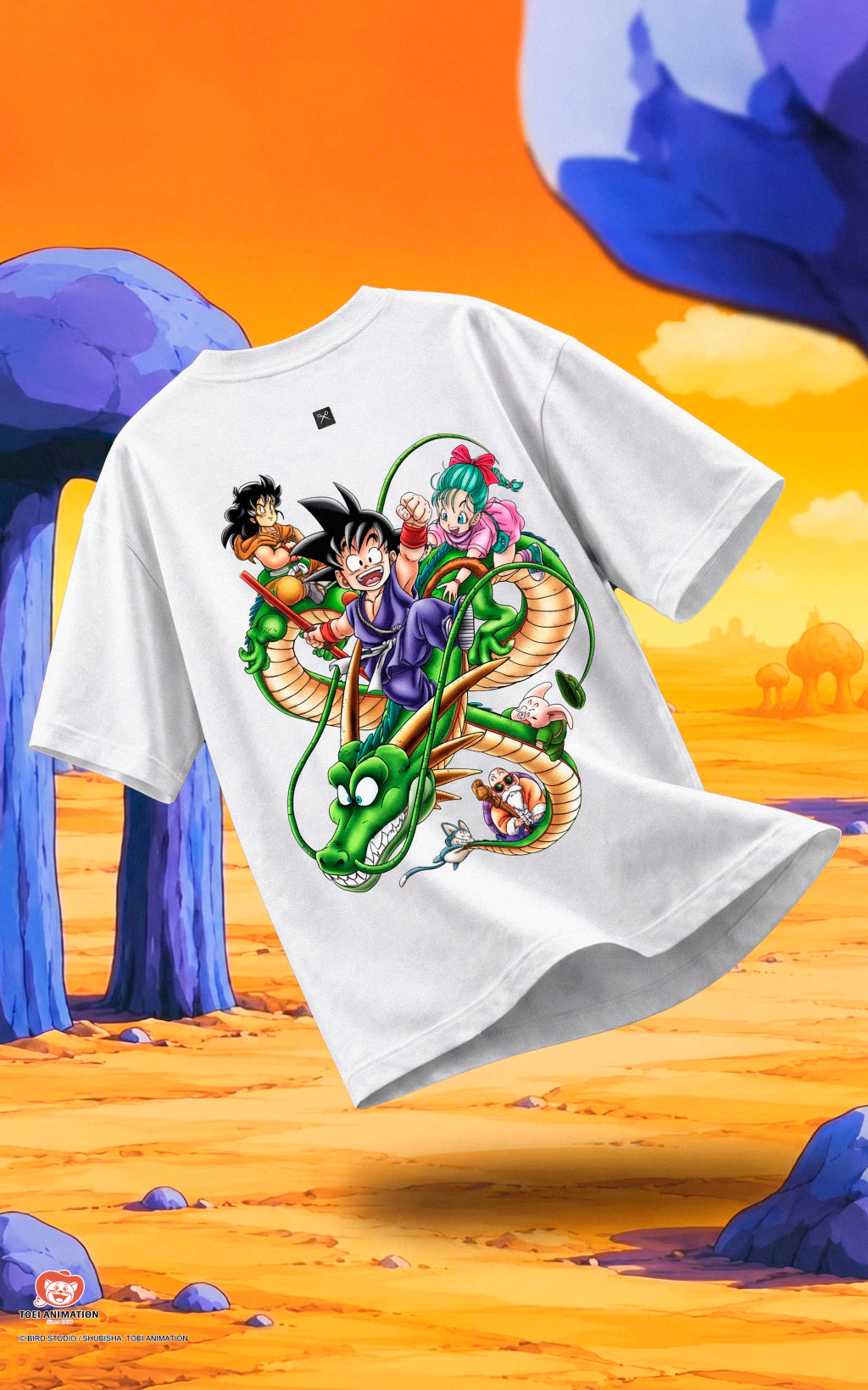 Remera Dragon Ball 2 [ Blanco ]