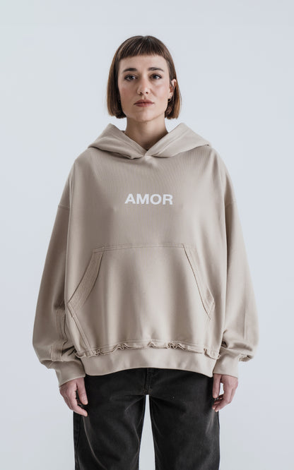 Hoodie Effect Amor [ Chia ]