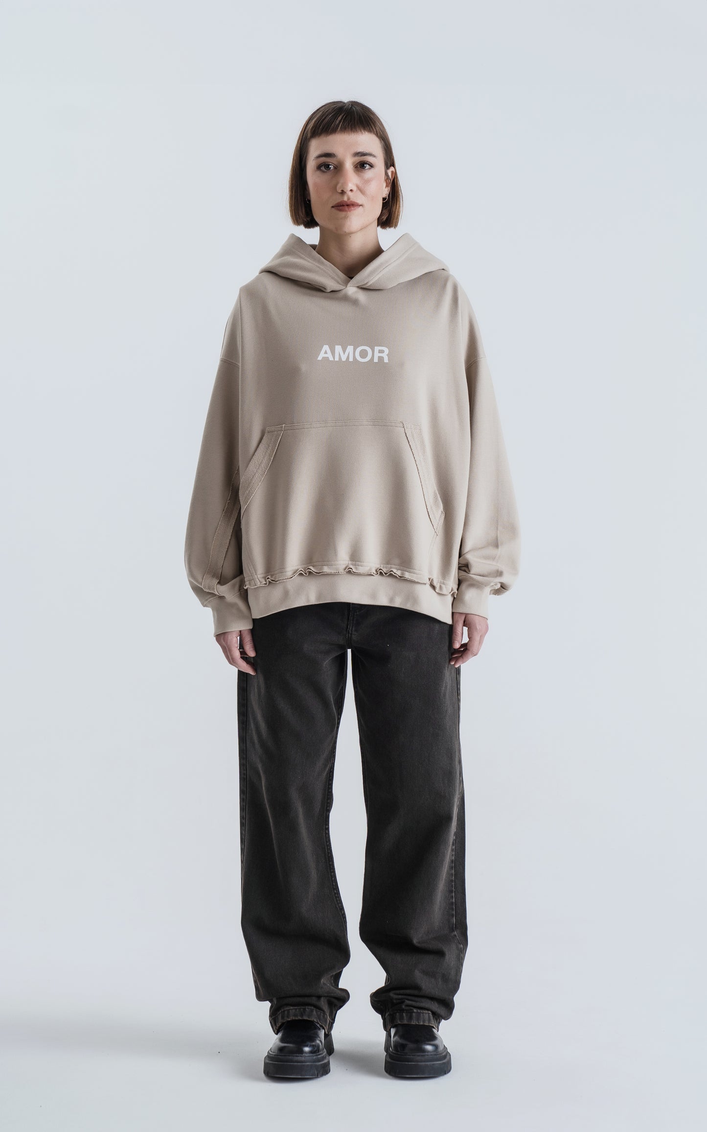 Hoodie Effect Amor [ Chia ]