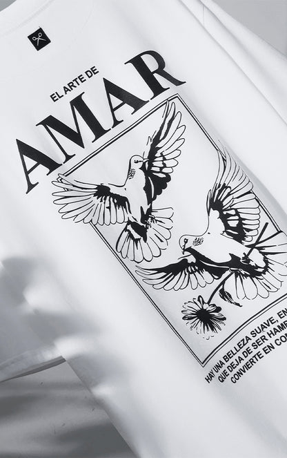 Remera Amar [ Blanco ]