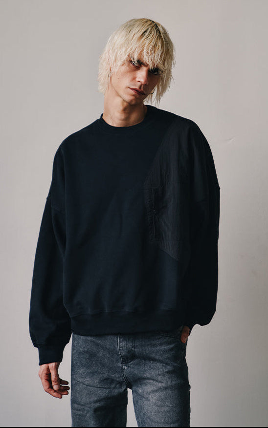 Buzo Layer [ Negro - Negro ]