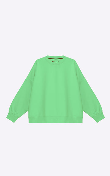 BUZO CROP [ MENTA ]