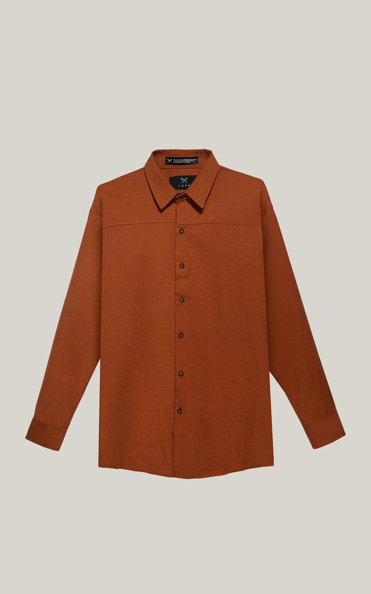 CAMISA FAX [CHOCOLATE]