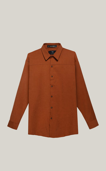 CAMISA FAX [CHOCOLATE]