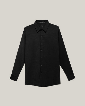 CAMISA FAX [ NEGRO ]