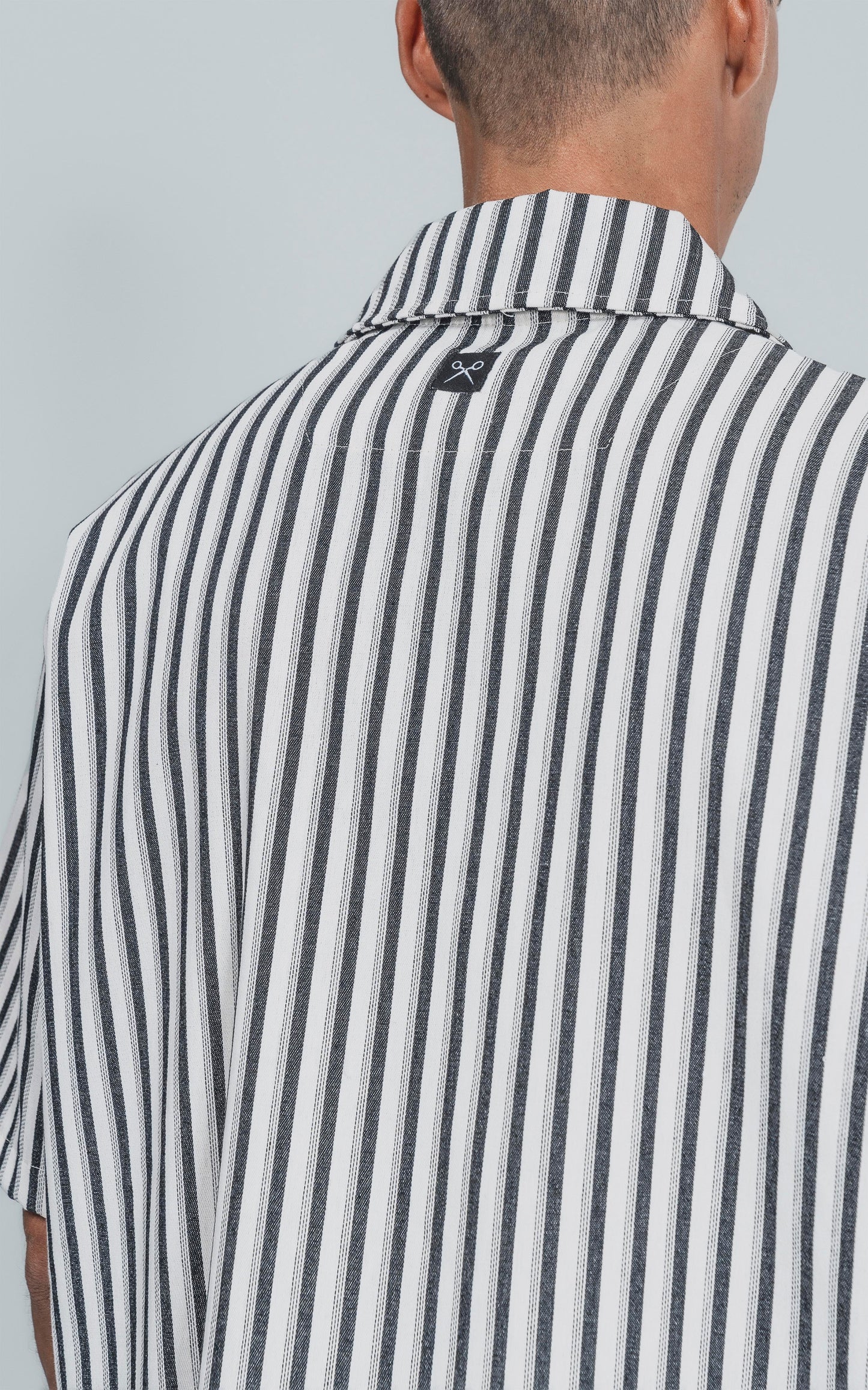 Camisa Hoffman [ Negro-Blanco ]