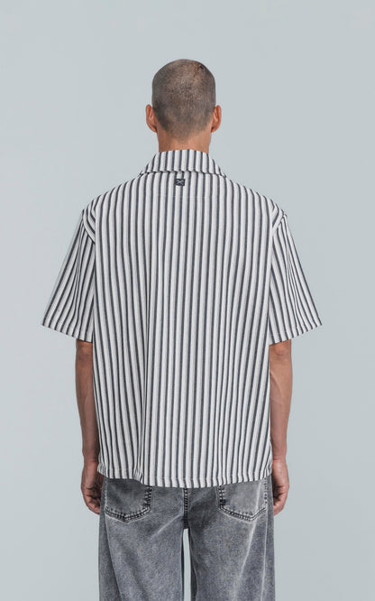 Camisa Hoffman [ Negro-Blanco ]