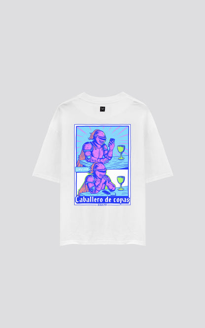 Remera Caballero de Copas [ Blanco]