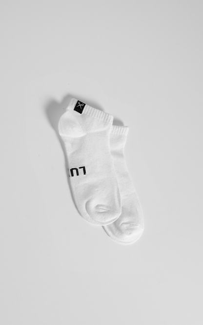 Soquete P.M Pack x 2 [ Blanco - Blanco ]
