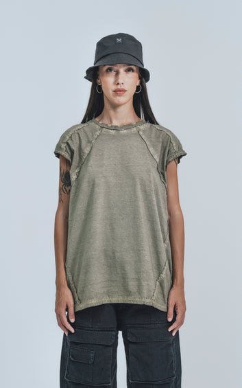 SUDADERA FUTURO [ OLIVA ]