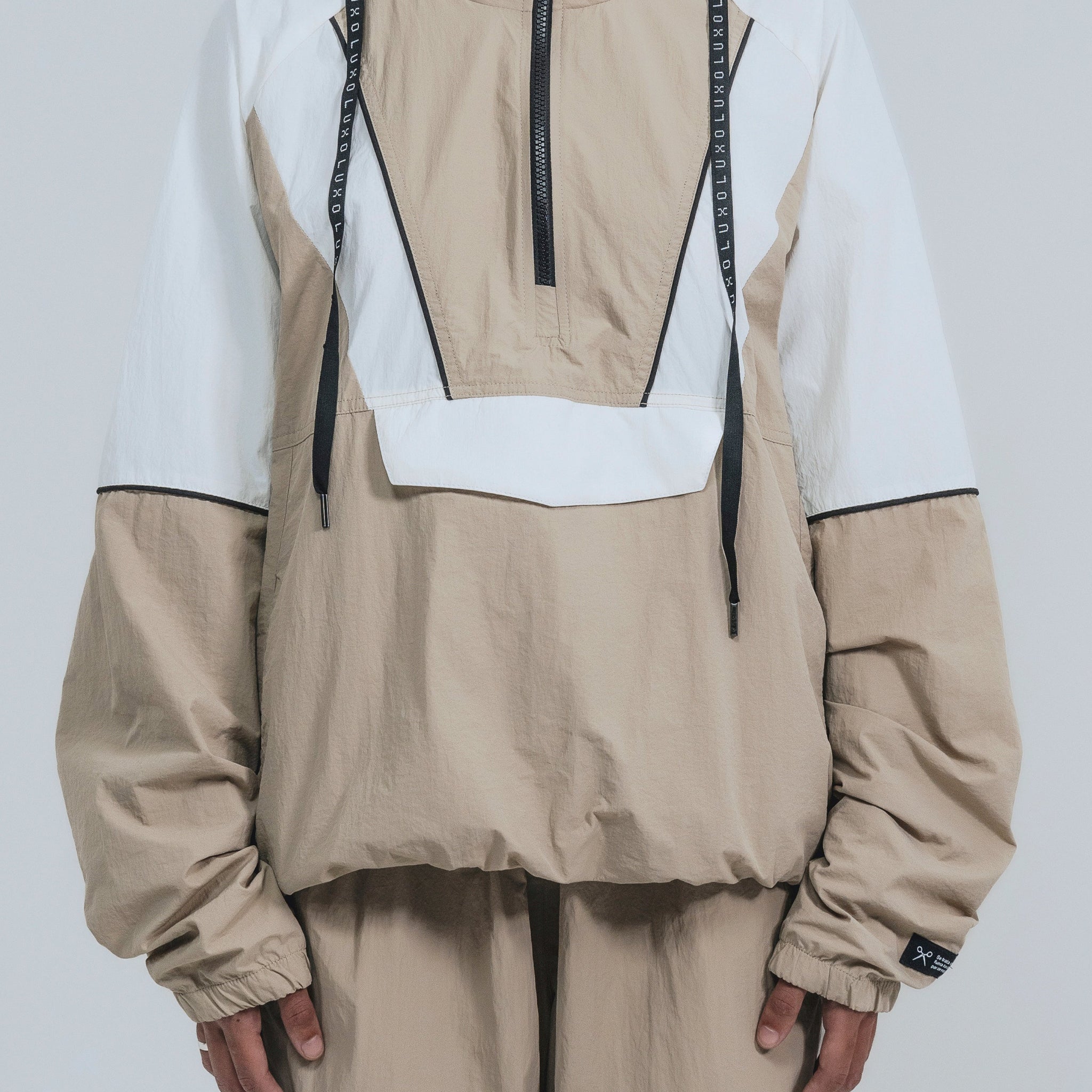 ANORAK ATOMIC [ BLANCO - BEIGE ]