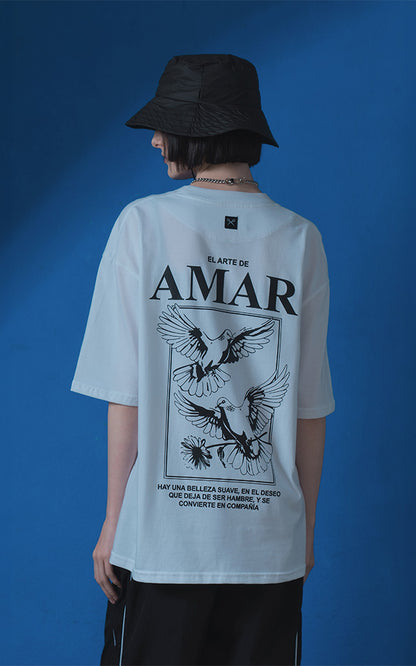Remera Amar [ Blanco ]