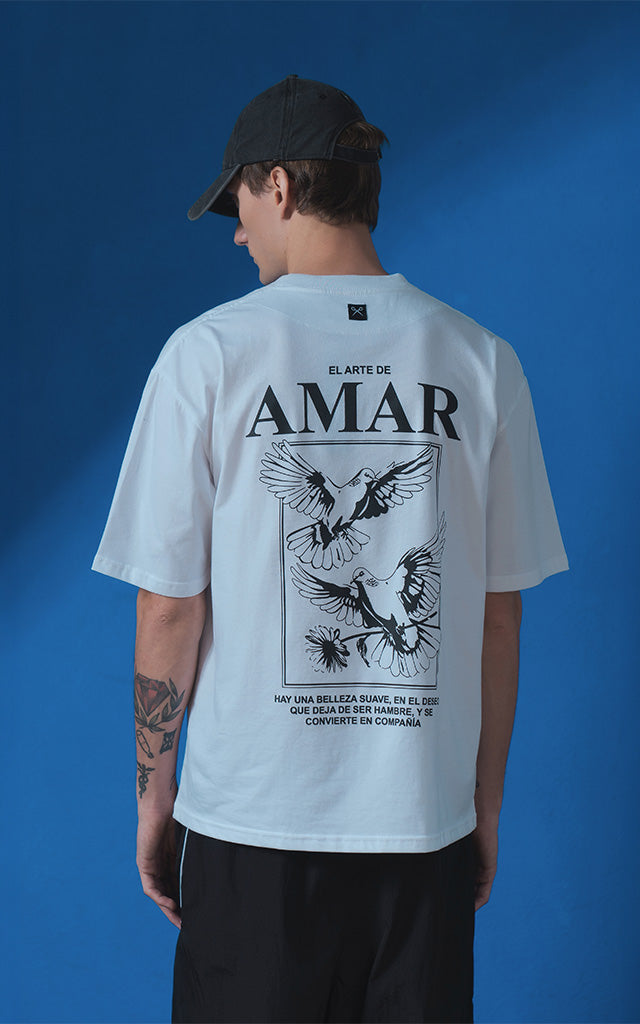 Remera Amar [ Blanco ]