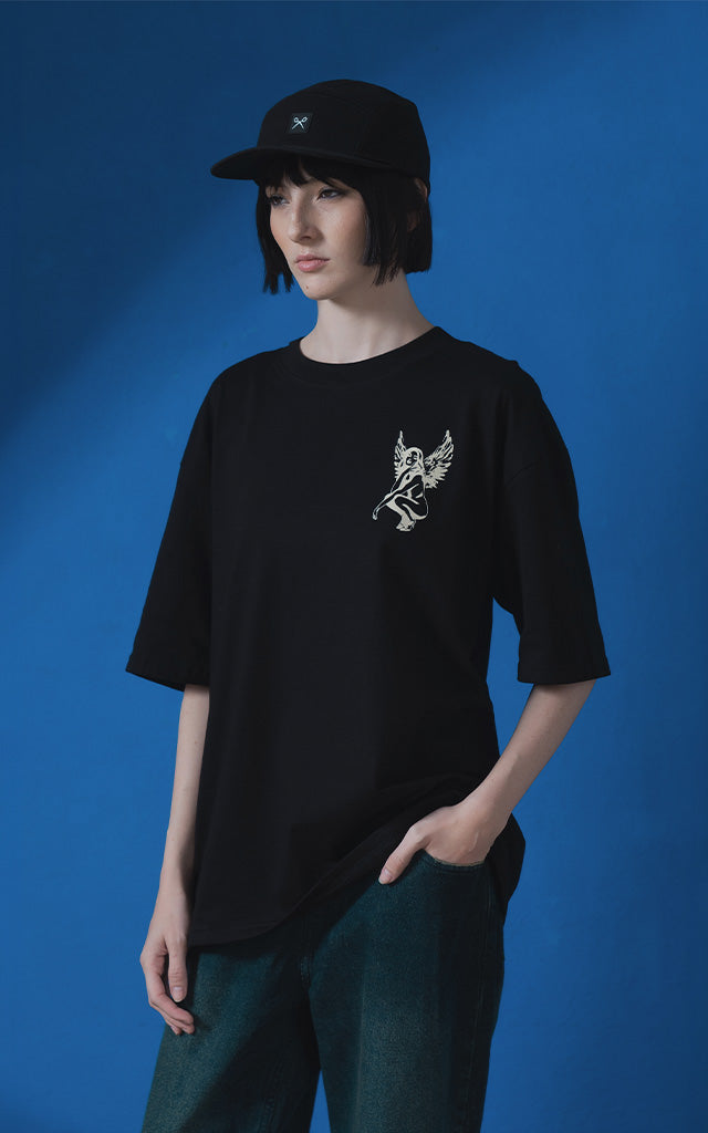 Remera Deseo [ Negro ]