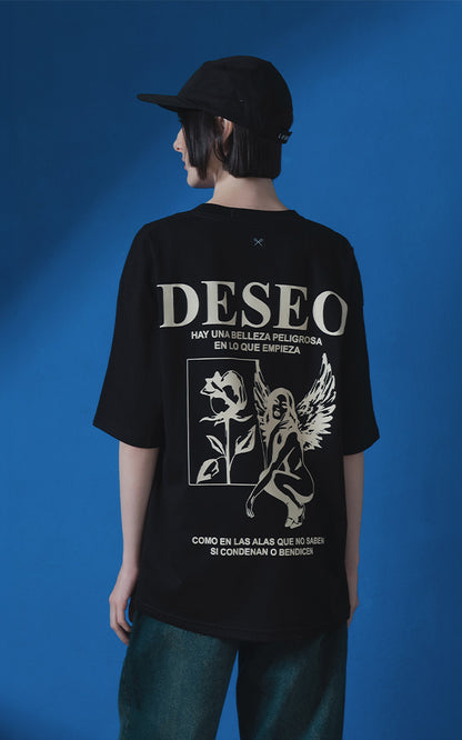 Remera Deseo [ Negro ]