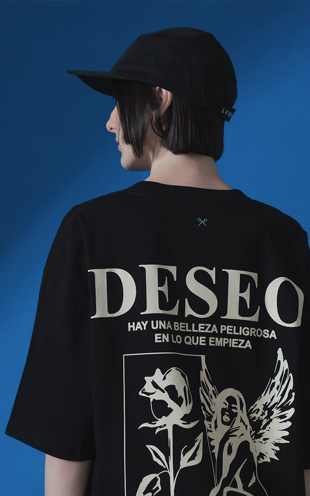 Remera Deseo [ Negro ]