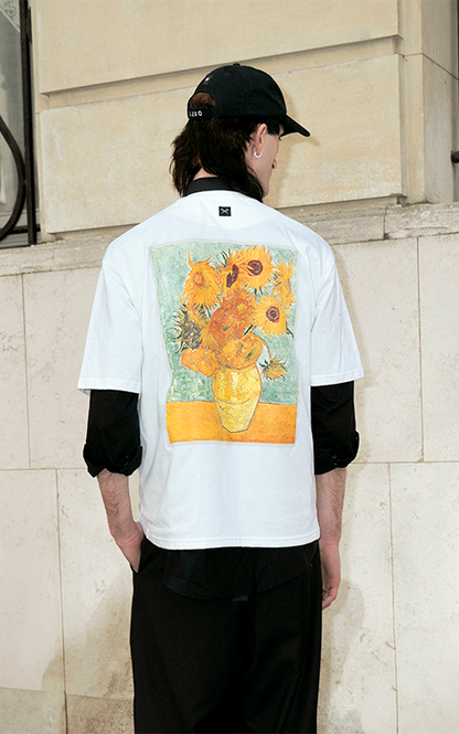 Remera Vincent Van Gogh [ Blanco]
