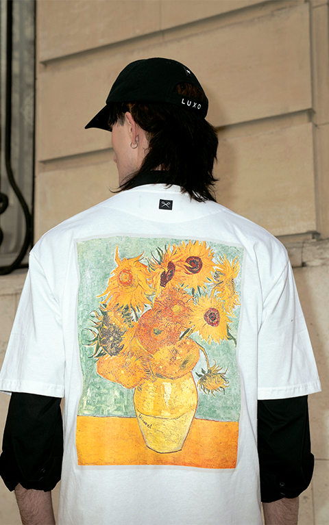 Remera Vincent Van Gogh [ Blanco]
