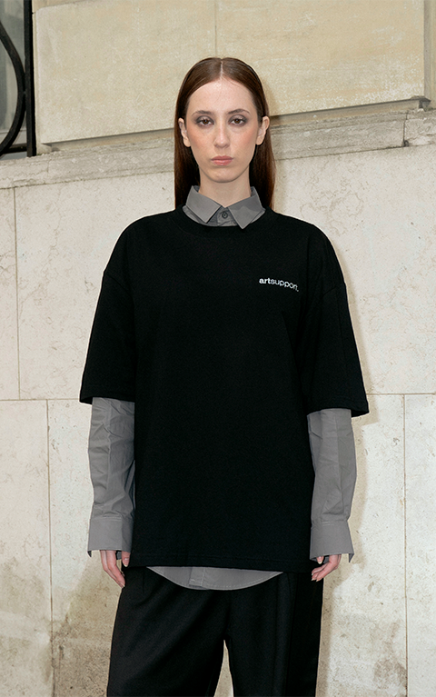 Remera Vincent Van Gogh [ Negro ]