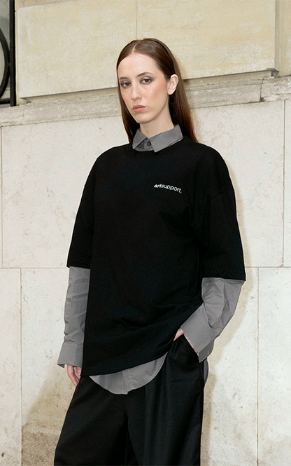 Remera Vincent Van Gogh [ Negro ]