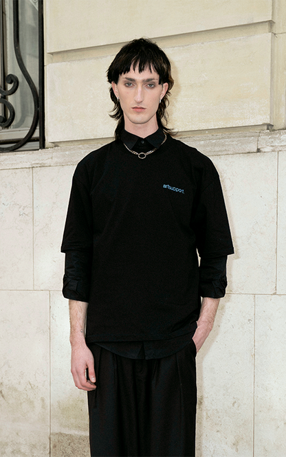 Remera Salvador Dalí [ Negro ]