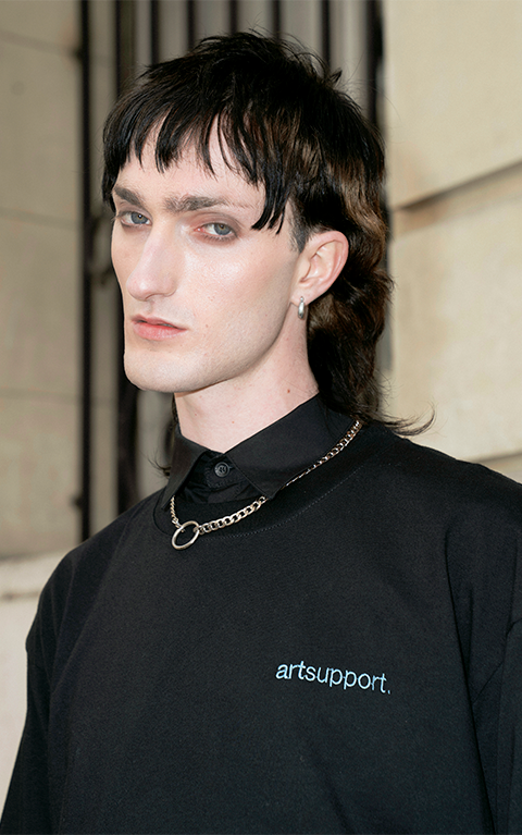 Remera Salvador Dalí [ Negro ]