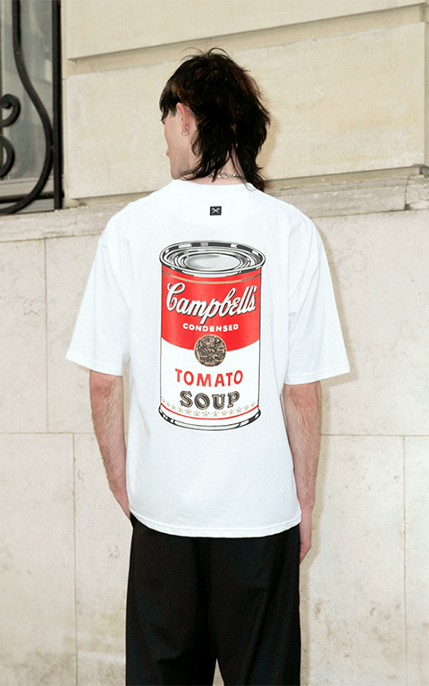 Remera Andy Warhol [ Blanco ]