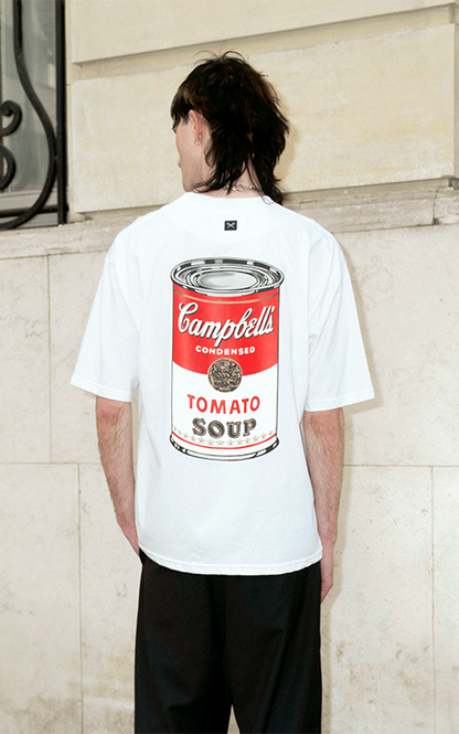 Remera Andy Warhol [ Blanco ]