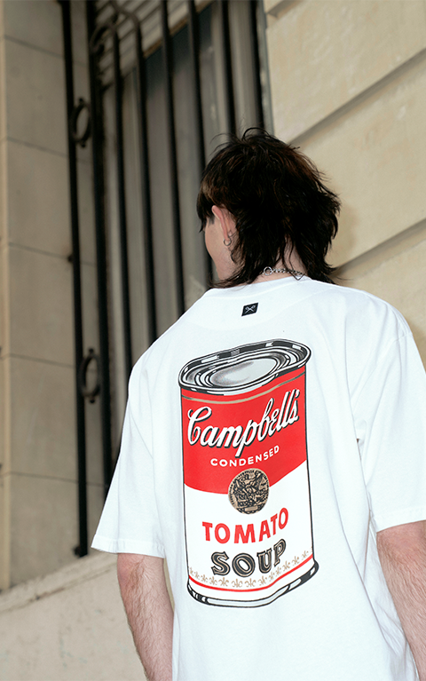 Remera Andy Warhol [ Blanco ]