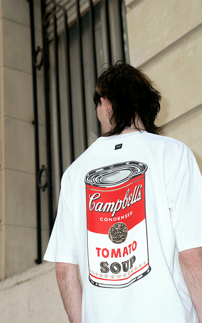 Remera Andy Warhol [ Blanco ]