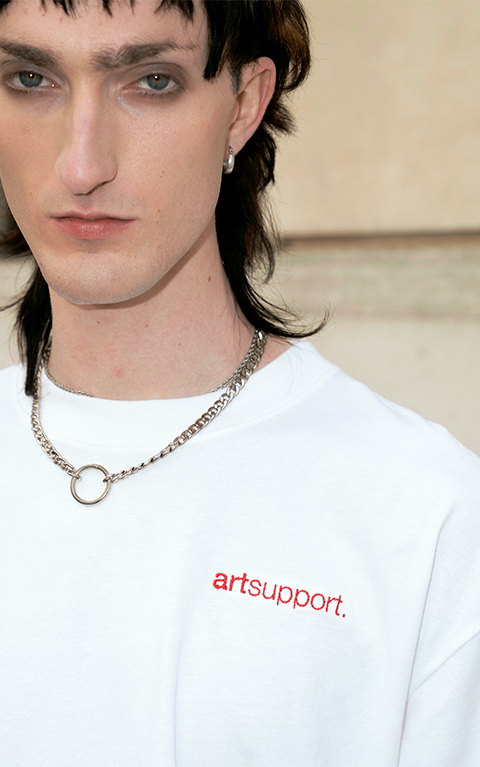 Remera Andy Warhol [ Blanco ]