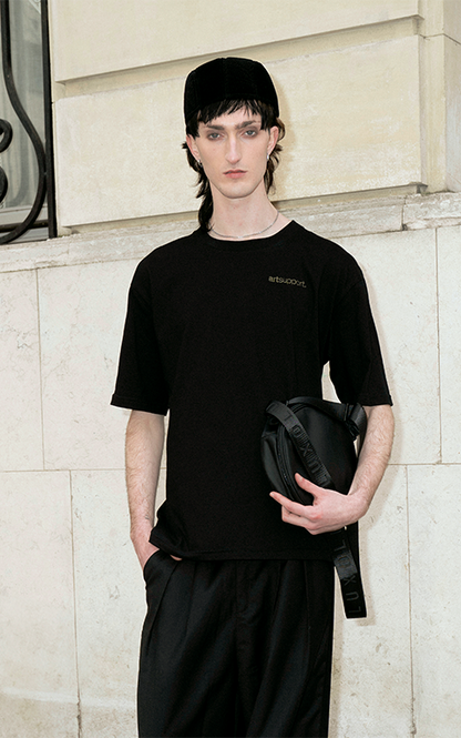 Remera Leonardo Da Vinci [ Negro ]