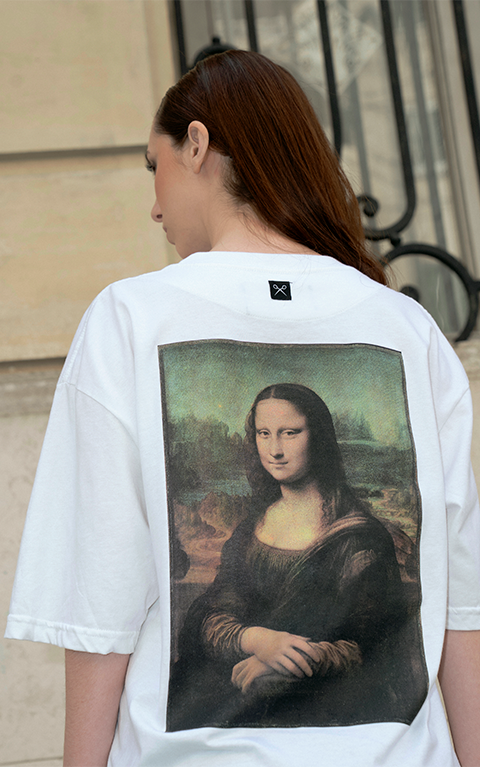 Remera Leonardo Da Vinci [ Blanco ]