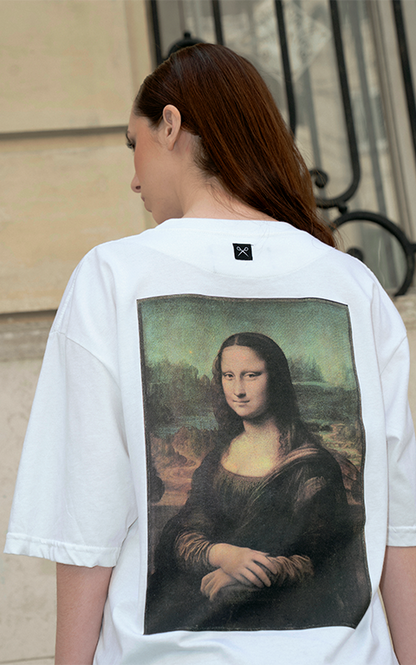 Remera Leonardo Da Vinci [ Blanco ]