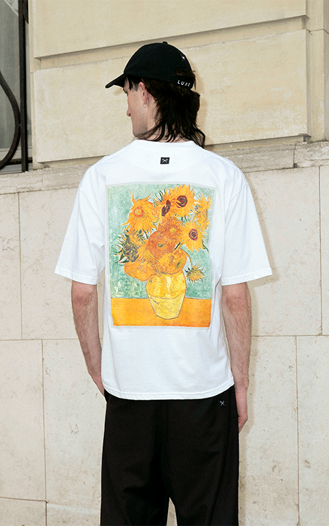 Remera Vincent Van Gogh [ Blanco]