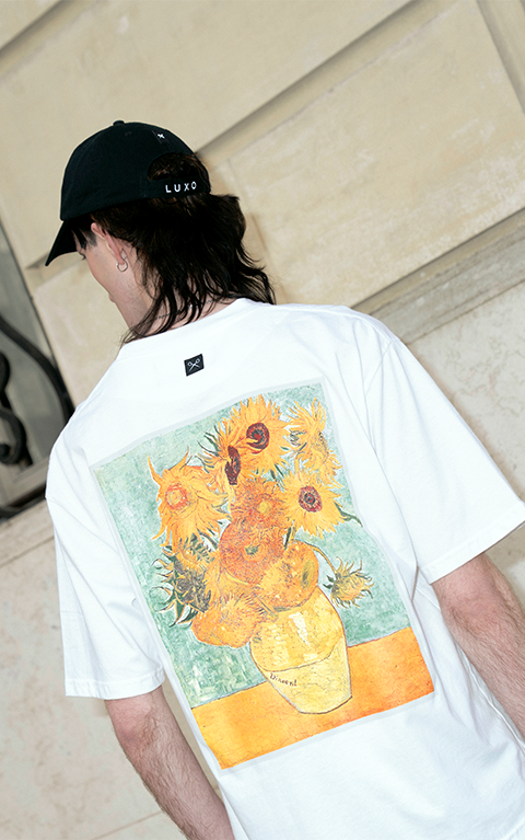 Remera Vincent Van Gogh [ Blanco]