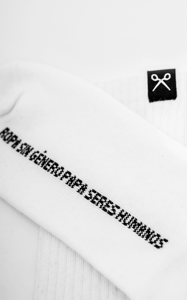 Medias P.M. Pack x 2 [ Blanco - Blanco ]