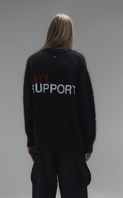 Sweater Art Support [ Negro ]