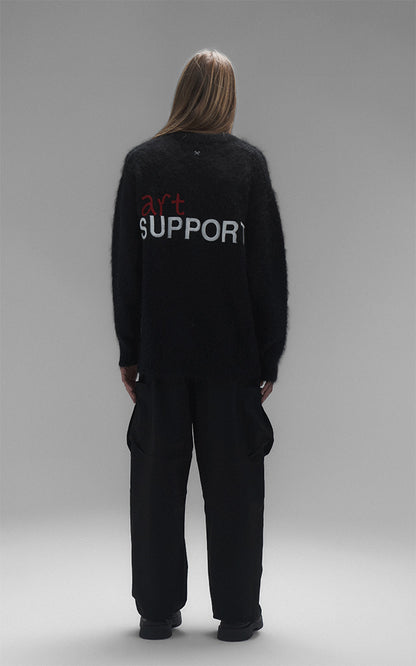 Sweater Art Support [ Negro ]