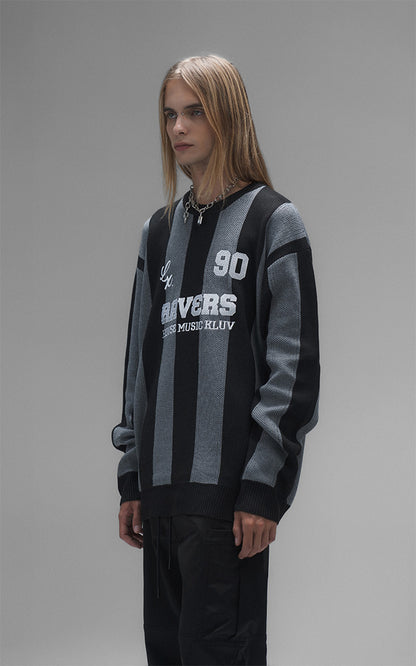 Sweater Ravers Sport 01 [ Negro / Gris ]