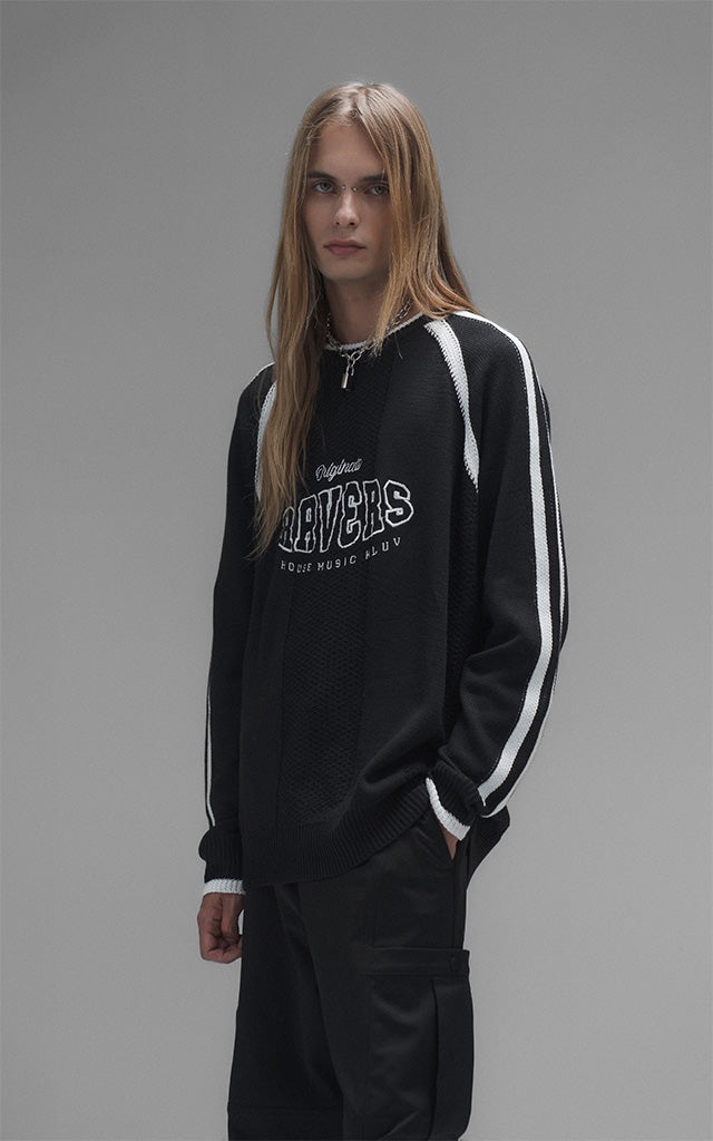 Sweater Ravers Sport 03 [ Negro ]