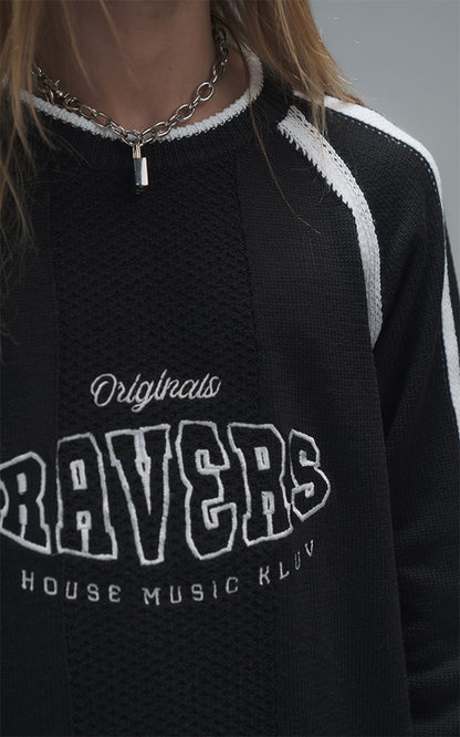 Sweater Ravers Sport 03 [ Negro ]