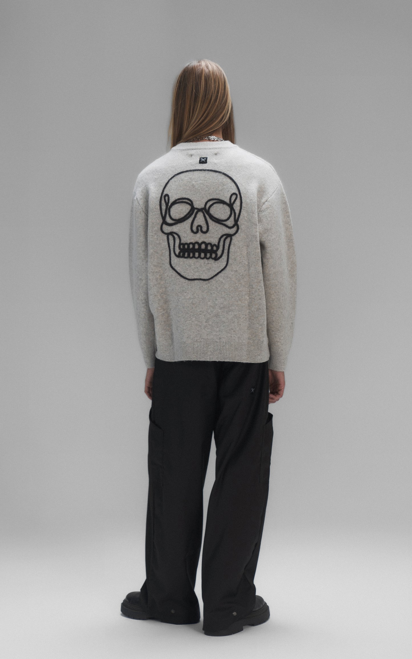 Sweater Skull [ Beige ]