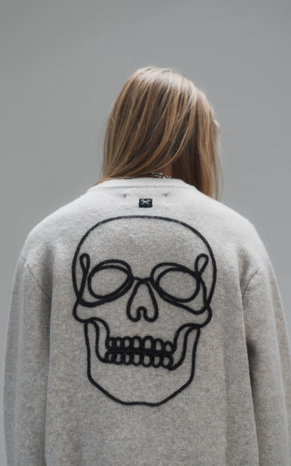 Sweater Skull [ Beige ]