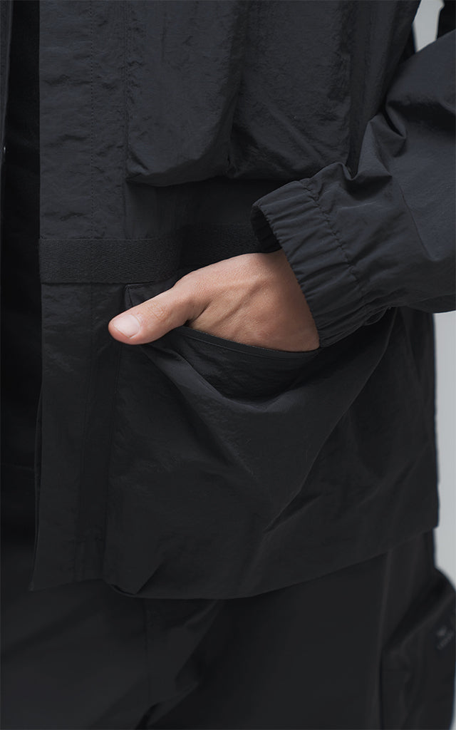 Campera Grid [ Negro ]