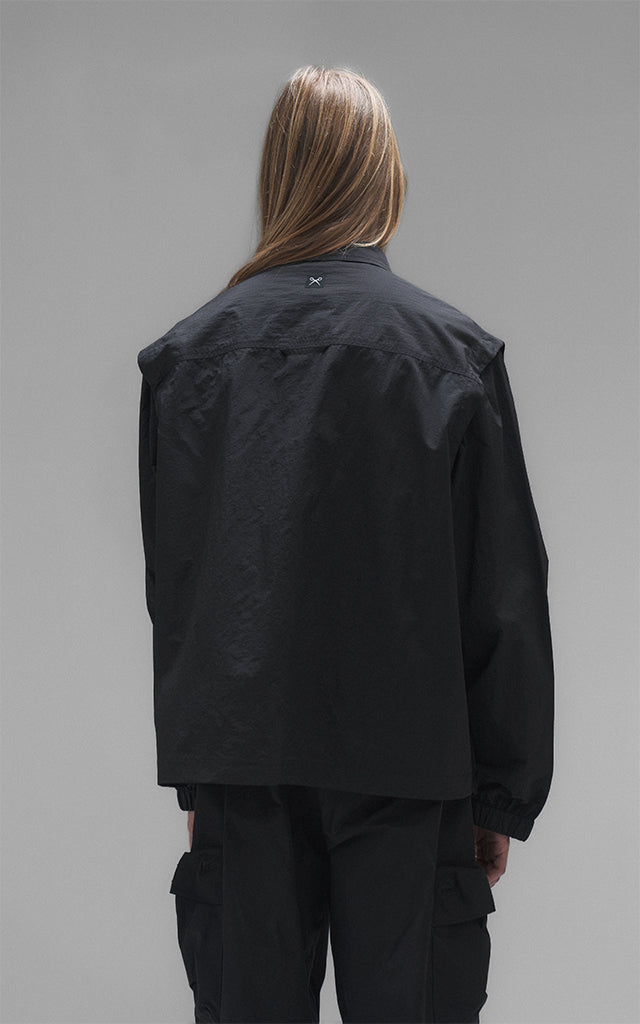 Campera Grid [ Negro ]