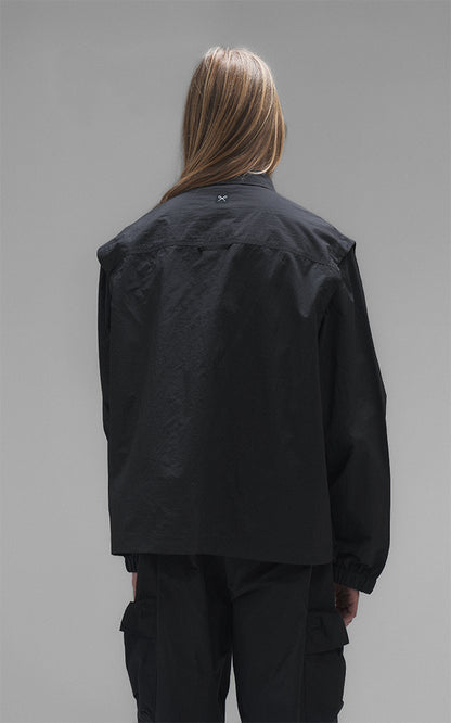 Campera Grid [ Negro ]