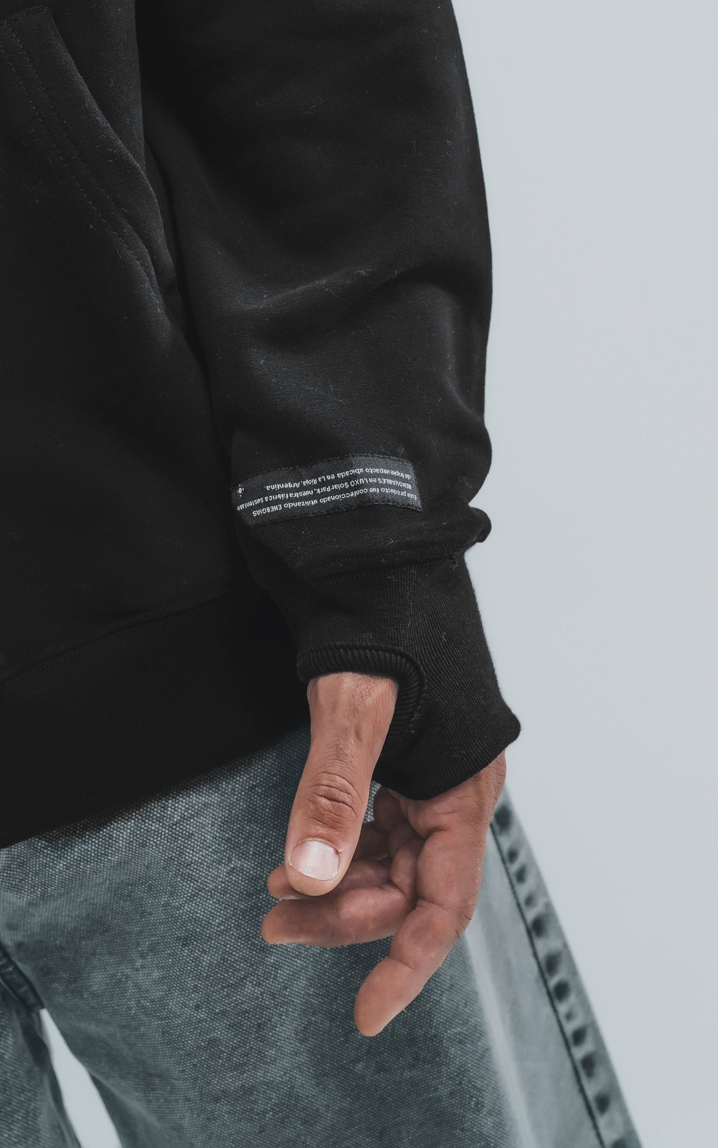 Hoodie Conjuro [ Negro ]